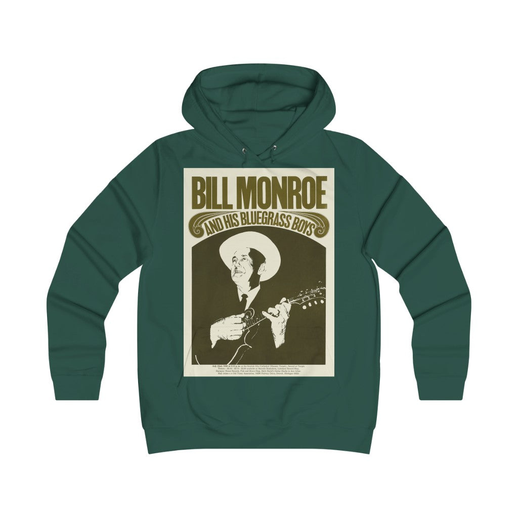 Bill Monroe - Girlie College Hoodie