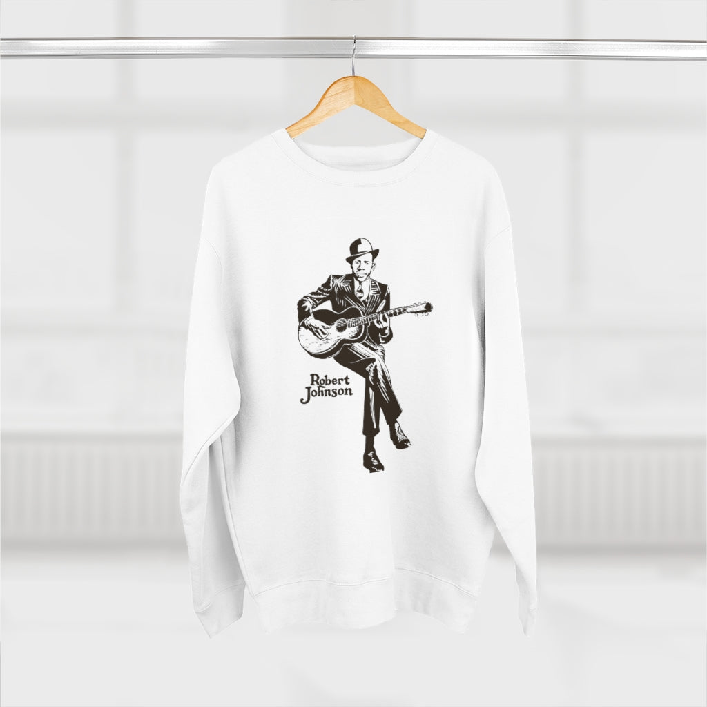 Robert Johnson - Unisex Premium Crewneck Sweatshirt