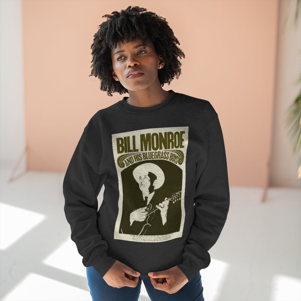 Bill Monroe - Unisex Premium Crewneck Sweatshirt