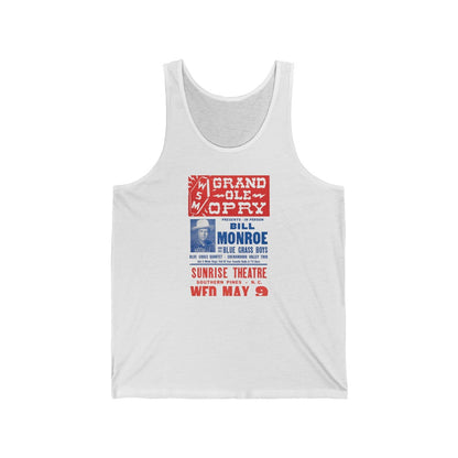 Bill Monroe - Unisex Jersey Tank