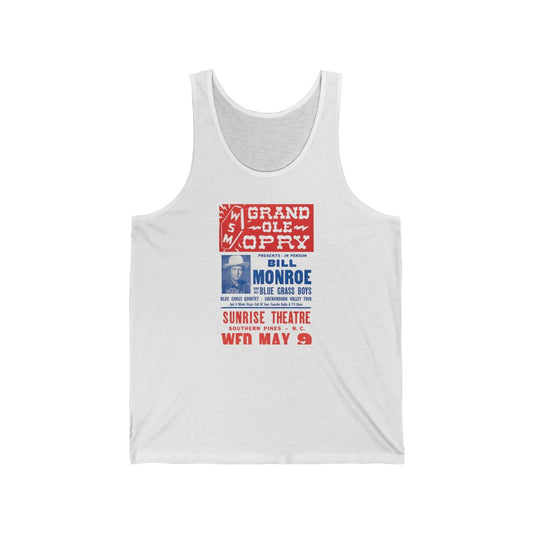 Bill Monroe - Unisex Jersey Tank