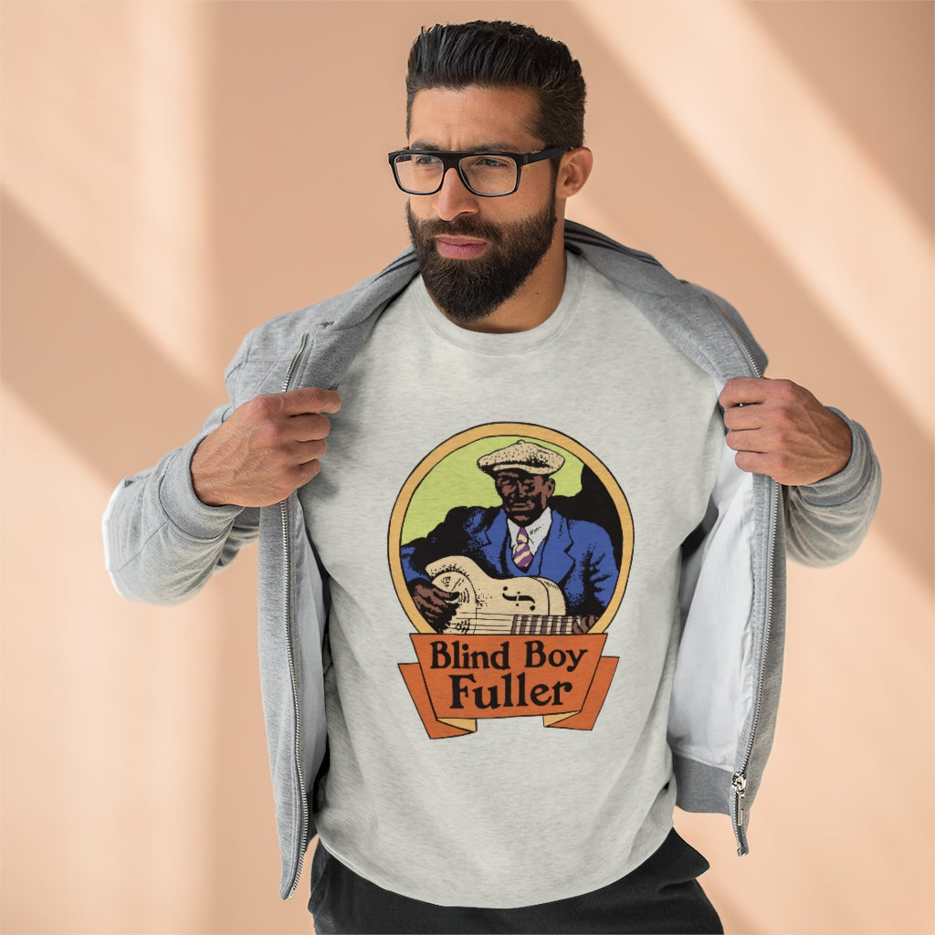 Blind Boy Fuller - Unisex Premium Crewneck Sweatshirt