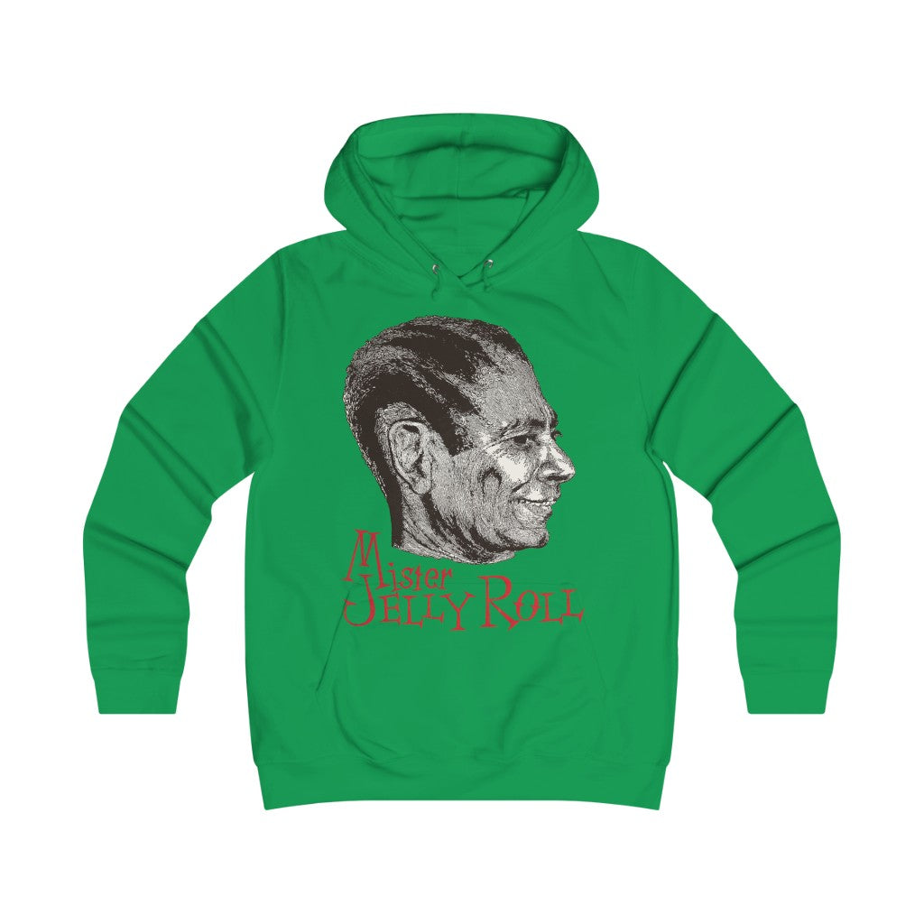 Jelly Roll Morton - Girlie College Hoodie