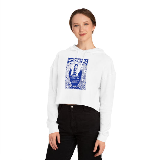 Bessie Smith - Women’s Cropped Hooded Sweatshirt