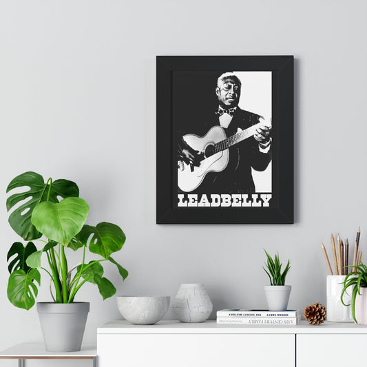 Leadbelly - Framed Vertical Poster