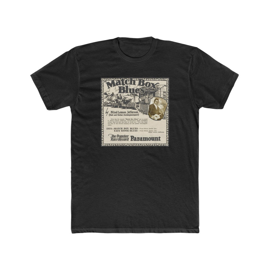 Blind Lemon Jefferson - Men's Cotton Crew Tee