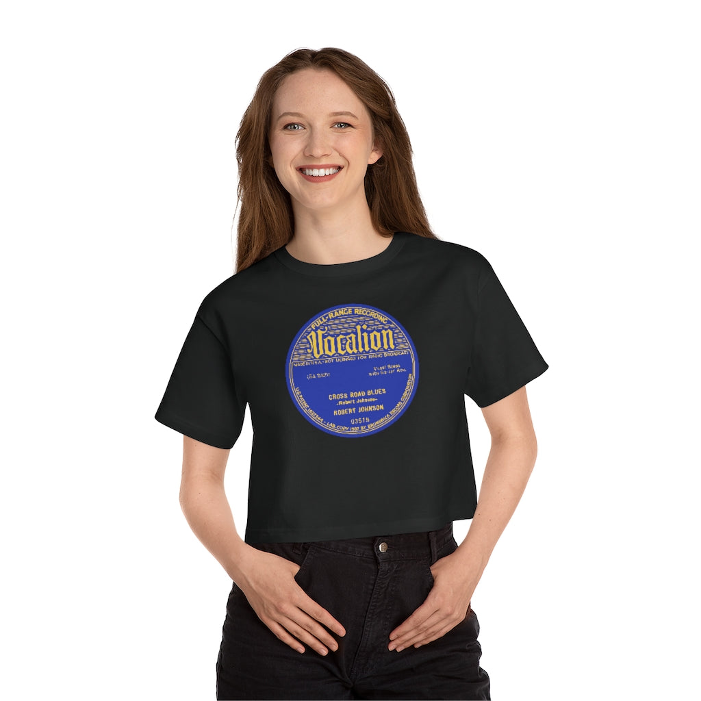 Robert Johnson - Champion Women's Heritage Cropped T-Shirt