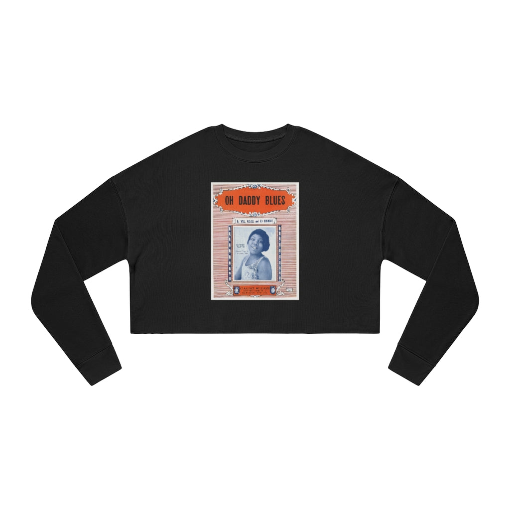 Bessie Smith - Women's Cropped Sweatshirt