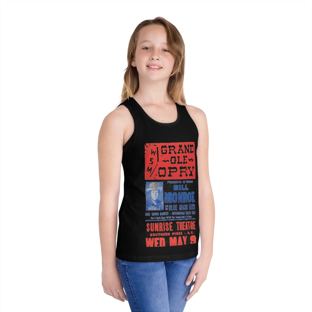 Bill Monroe - Kid's Jersey Tank Top