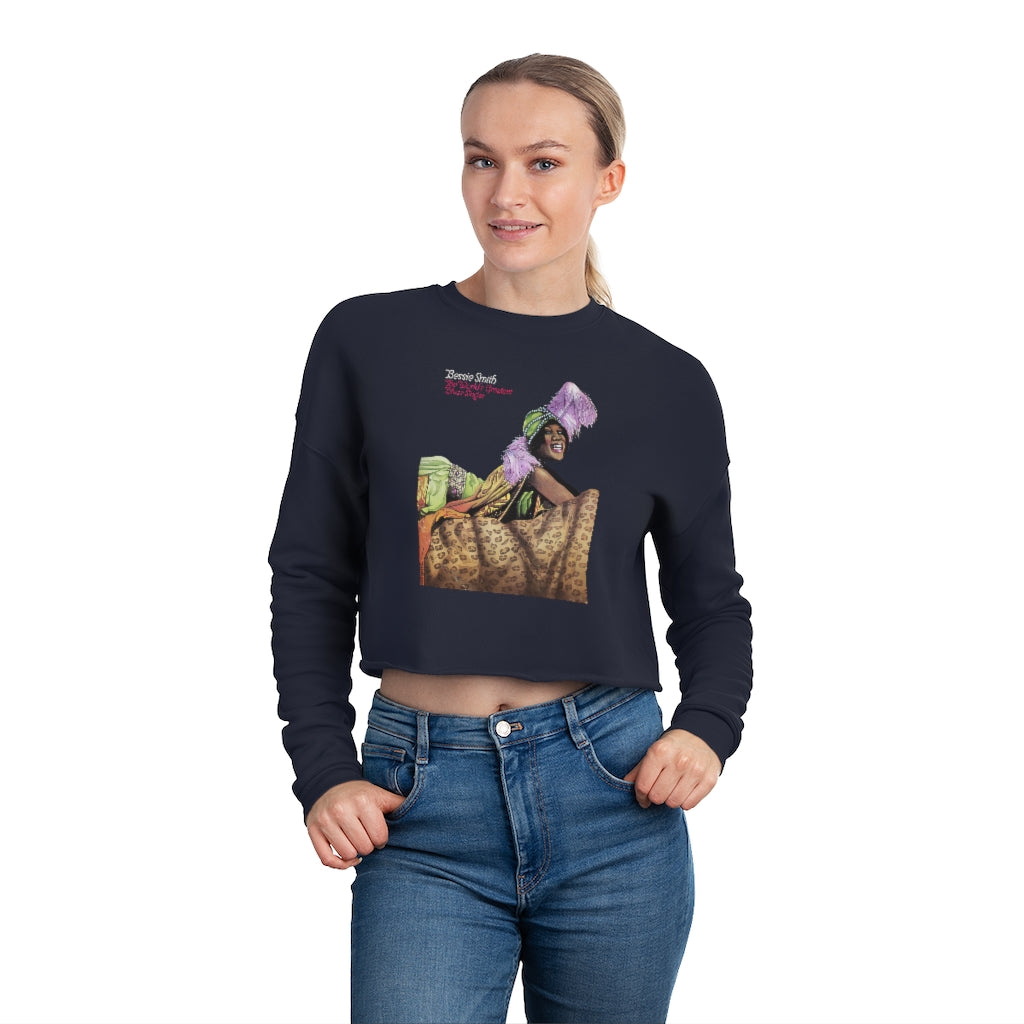 Bessie Smith - Women's Cropped Sweatshirt