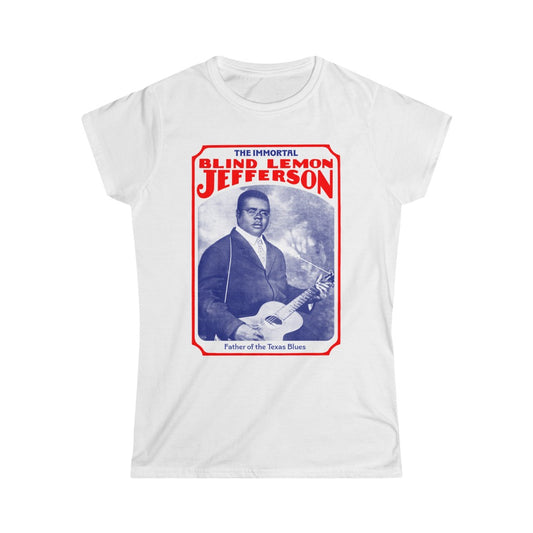 Blind Lemon Jefferson - Women's Softstyle Tee