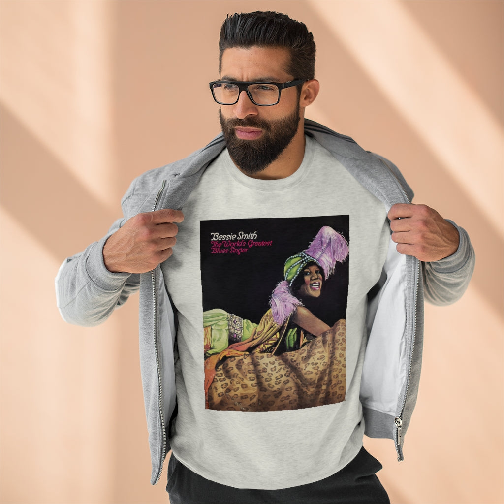 Bessie Smith - Unisex Premium Crewneck Sweatshirt