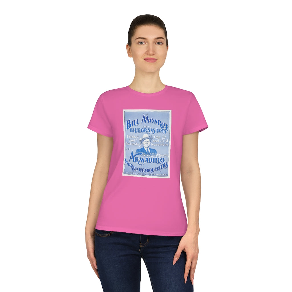 Bill Monroe - Ladies' Premium Cotton T-Shirt