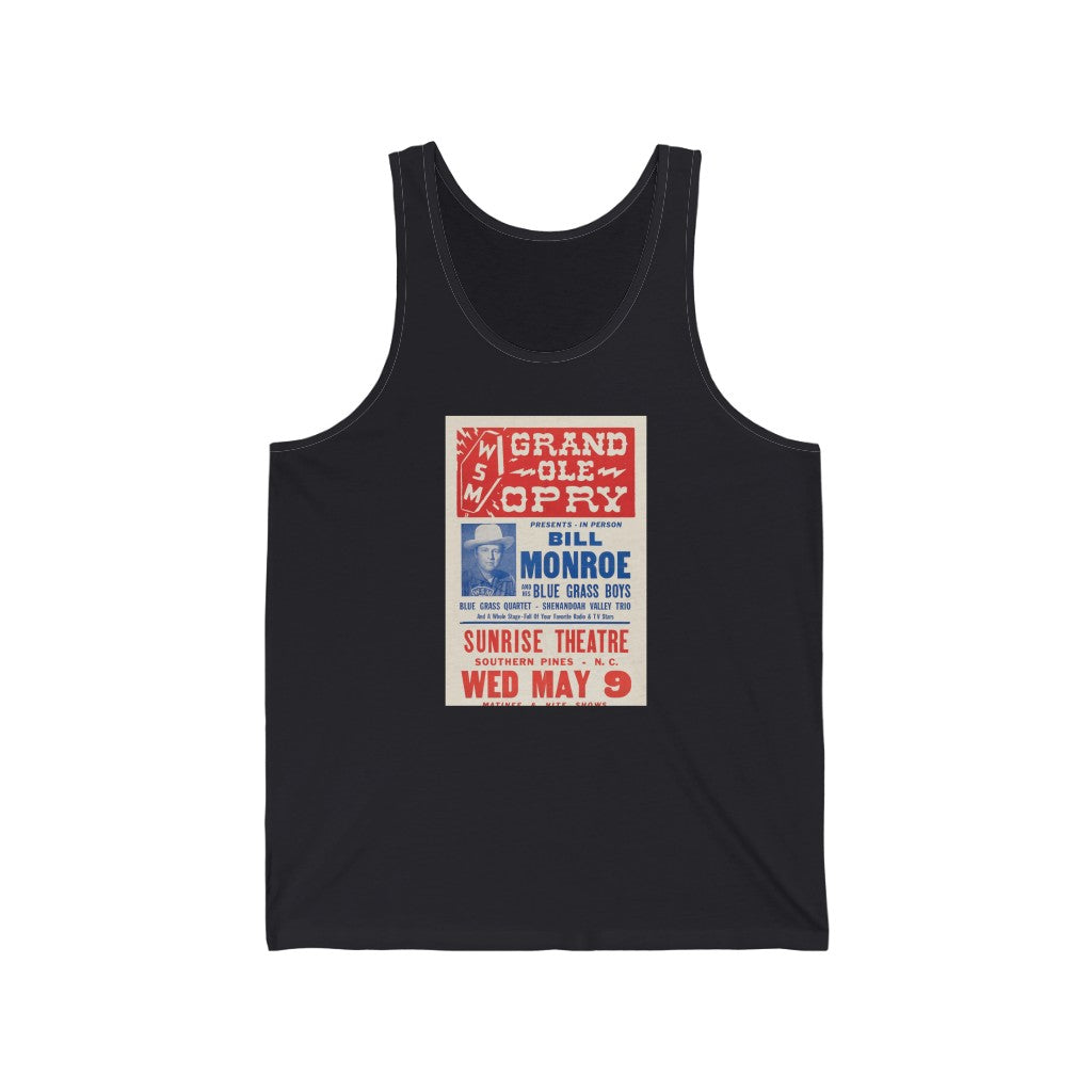 Bill Monroe - Unisex Jersey Tank