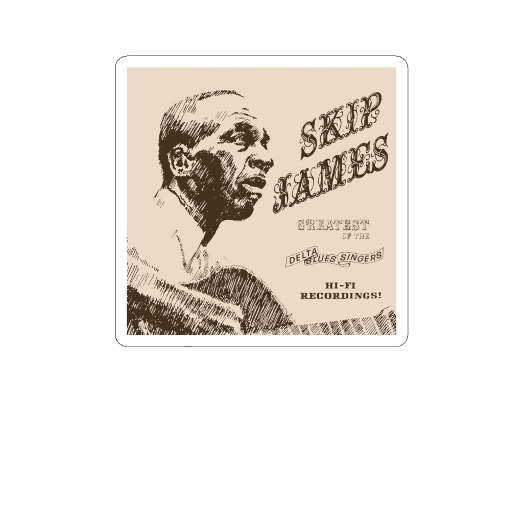 Skip James - Die-Cut Stickers