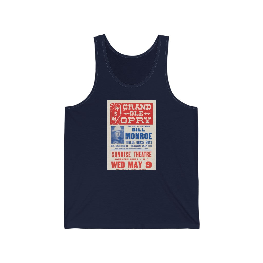 Bill Monroe - Unisex Jersey Tank