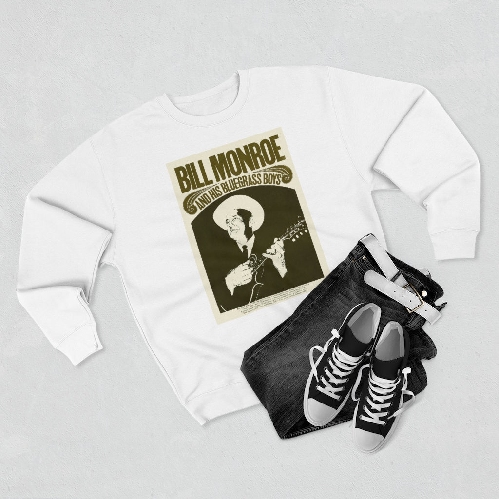 Bill Monroe - Unisex Premium Crewneck Sweatshirt