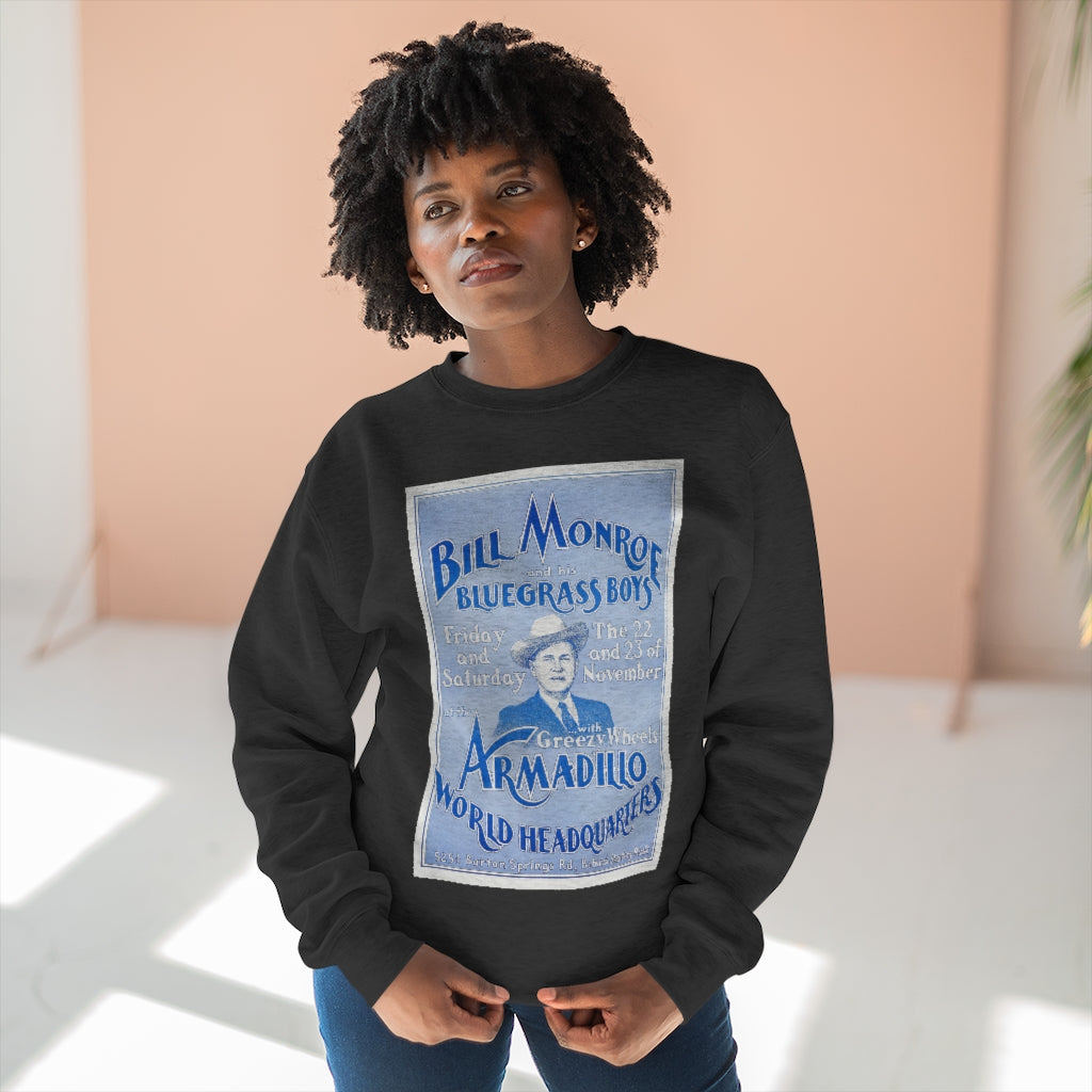 Bill Monroe - Unisex Premium Crewneck Sweatshirt