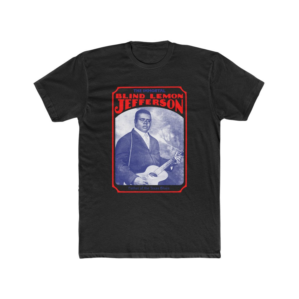 Blind Lemon Jefferson - Men's Cotton Crew Tee