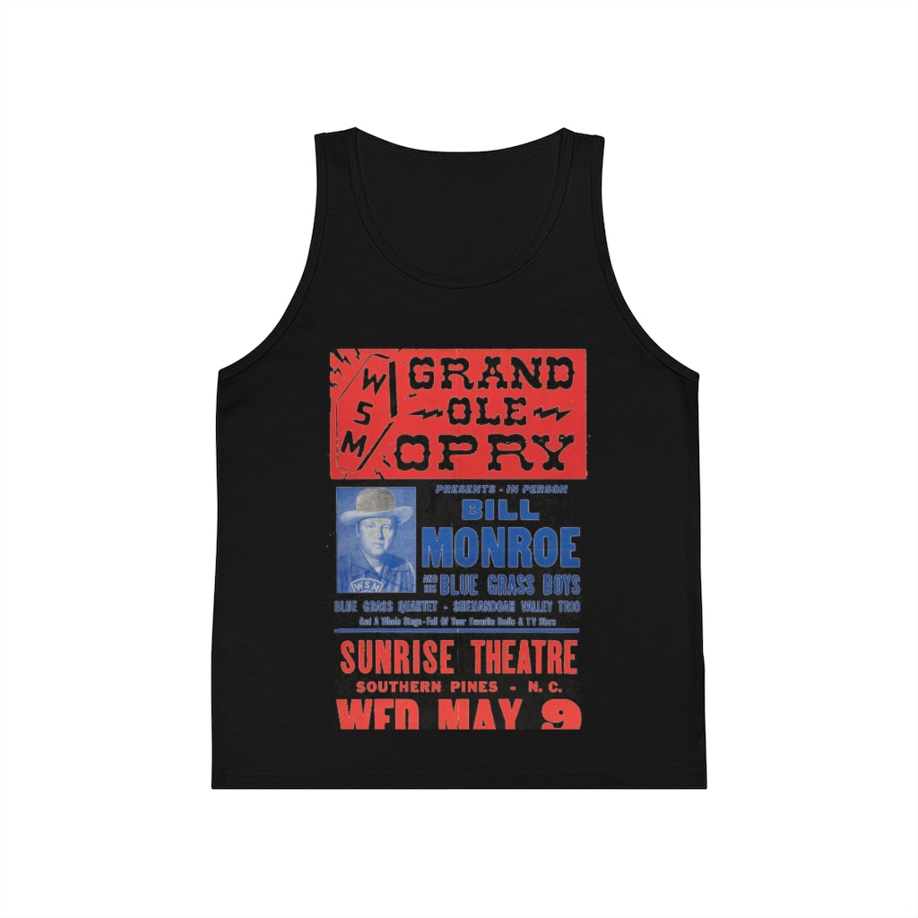 Bill Monroe - Kid's Jersey Tank Top