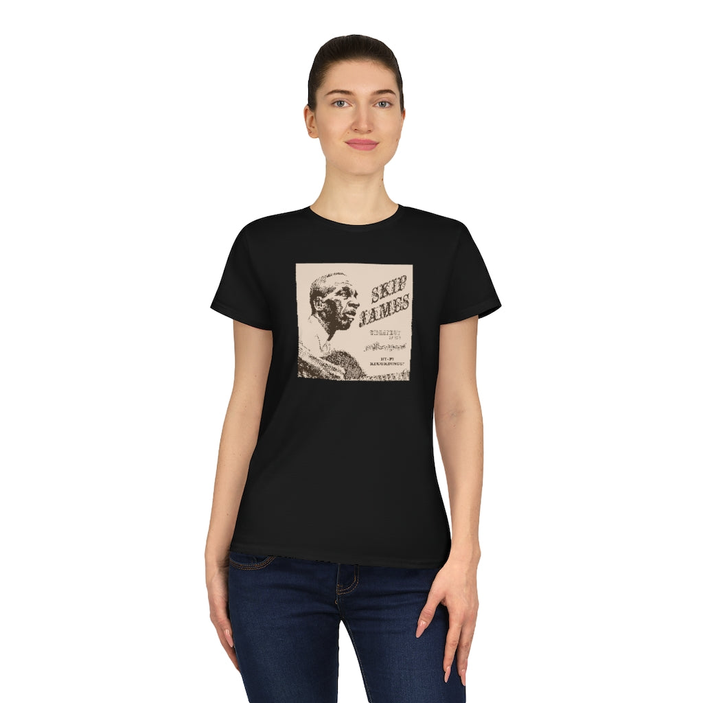 Skip James - Ladies' Premium Cotton T-Shirt