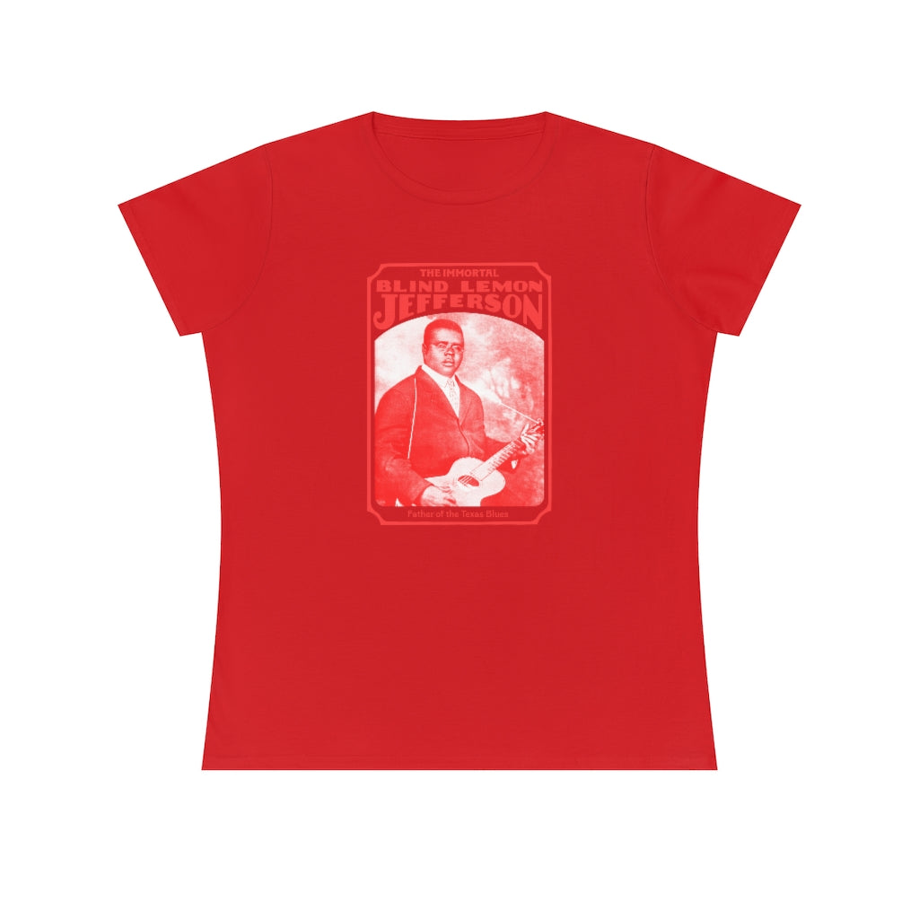 Blind Lemon Jefferson - Ladies' Premium Cotton T-Shirt