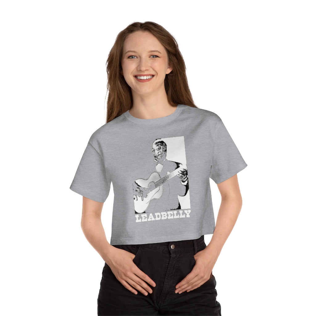 Leadbelly - Champion Women's Heritage Cropped T-Shirt