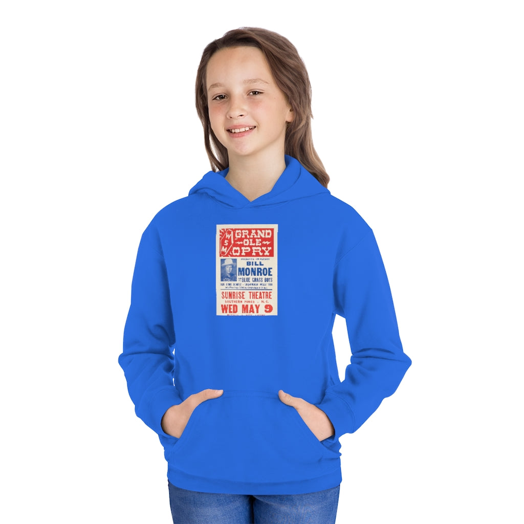 Bill Monroe - Youth Fleece Hoodie