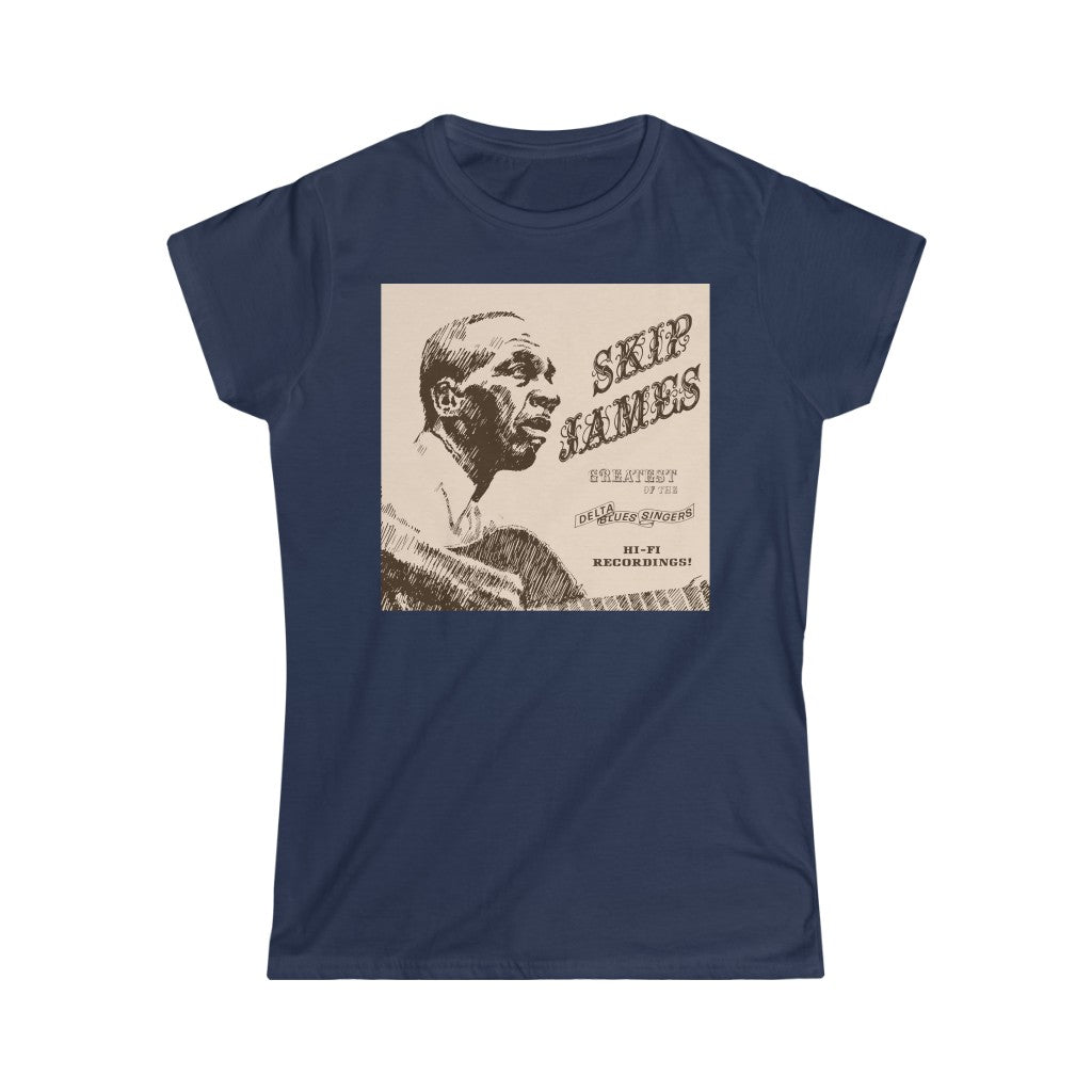 Skip James - Women's Softstyle Tee