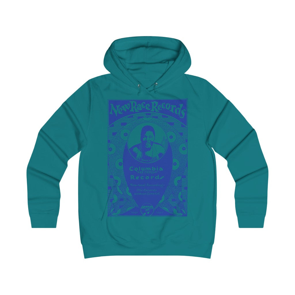 Bessie Smith - Girlie College Hoodie