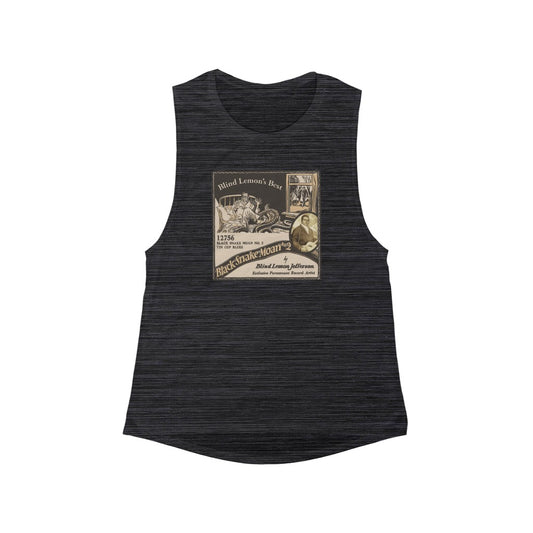 Blind Lemon Jefferson - Women's Flowy Scoop Muscle Tank