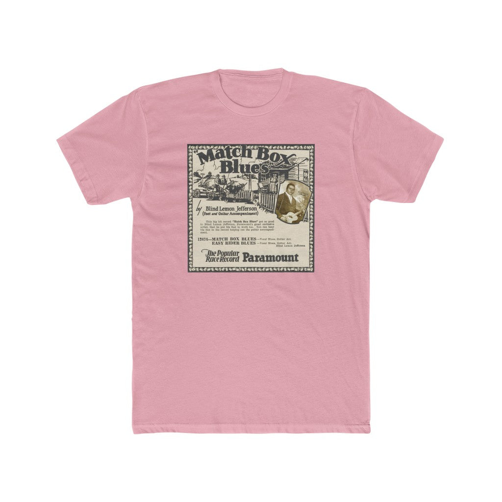 Blind Lemon Jefferson - Men's Cotton Crew Tee