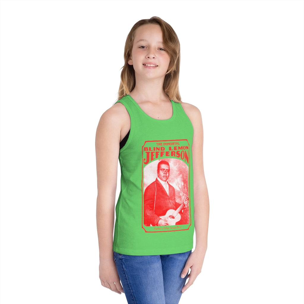 Blind Lemon Jefferson - Kid's Jersey Tank Top