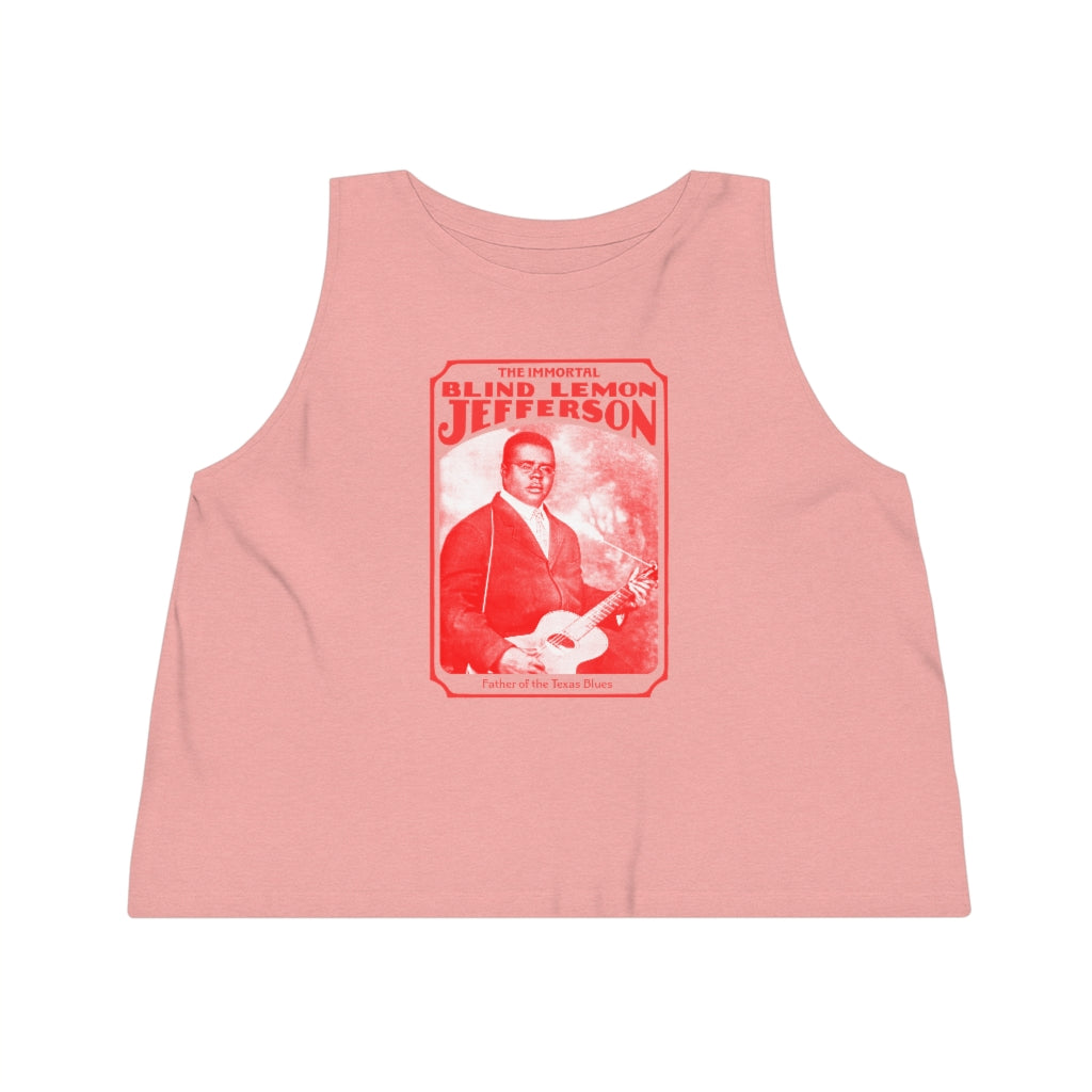 Blind Lemon Jefferson - Women's Dancer Cropped Tank Top