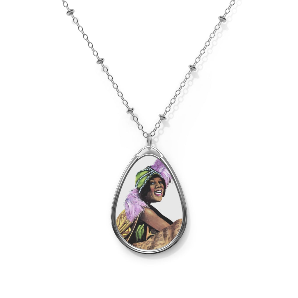 Bessie Smith - Oval Necklace