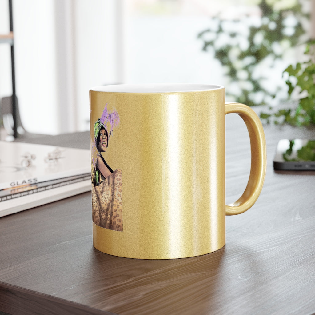 Bessie Smith - Metallic Mug (Silver or Gold)