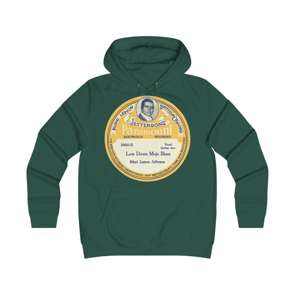 Blind Lemon Jefferson - Girlie College Hoodie