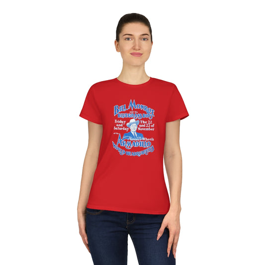 Bill Monroe - Ladies' Premium Cotton T-Shirt