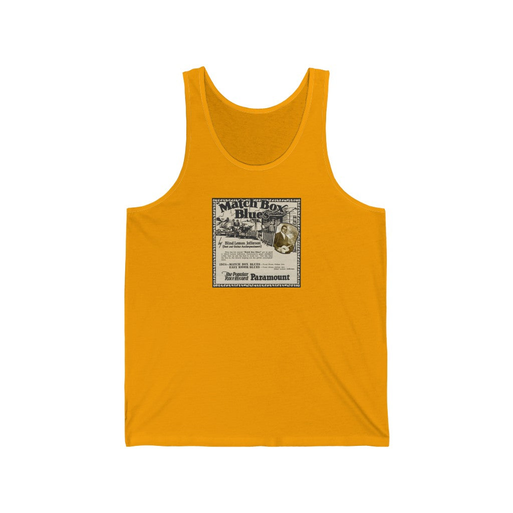 Blind Lemon Jefferson - Unisex Jersey Tank