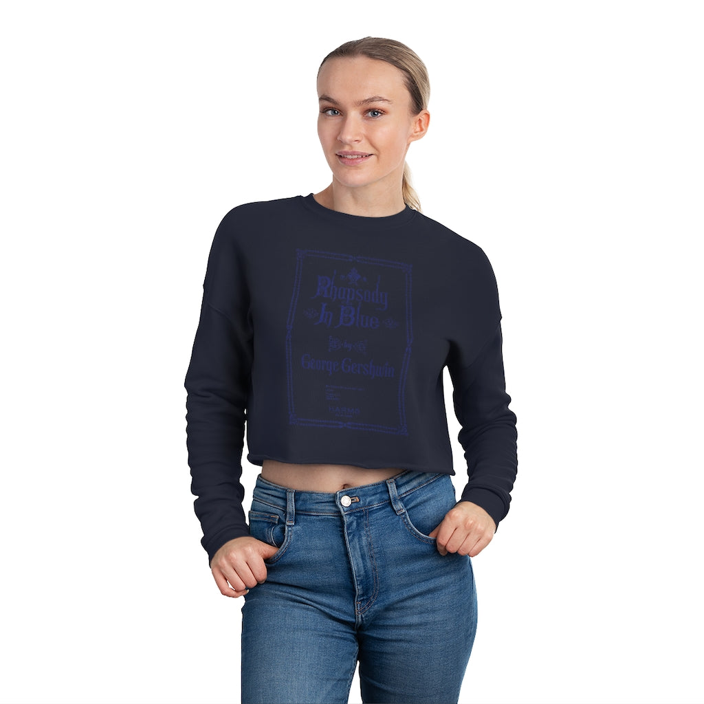 Gershwin - Women's Cropped Sweatshirt