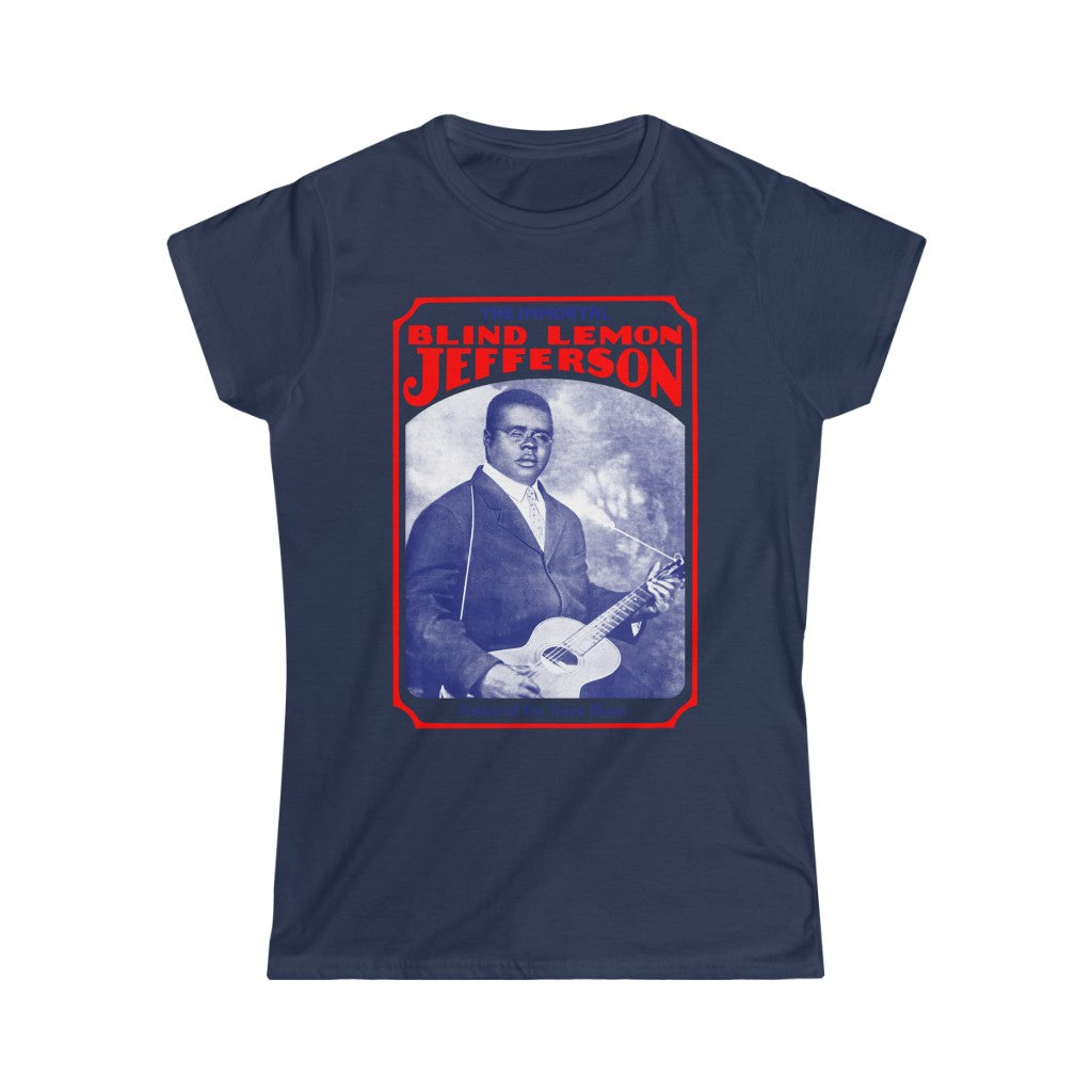 Blind Lemon Jefferson - Women's Softstyle Tee