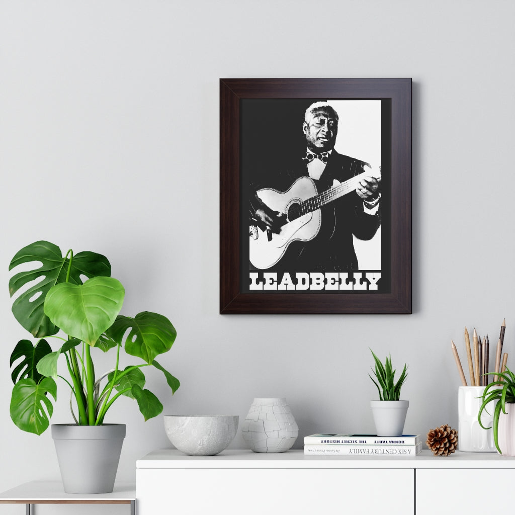 Leadbelly - Framed Vertical Poster