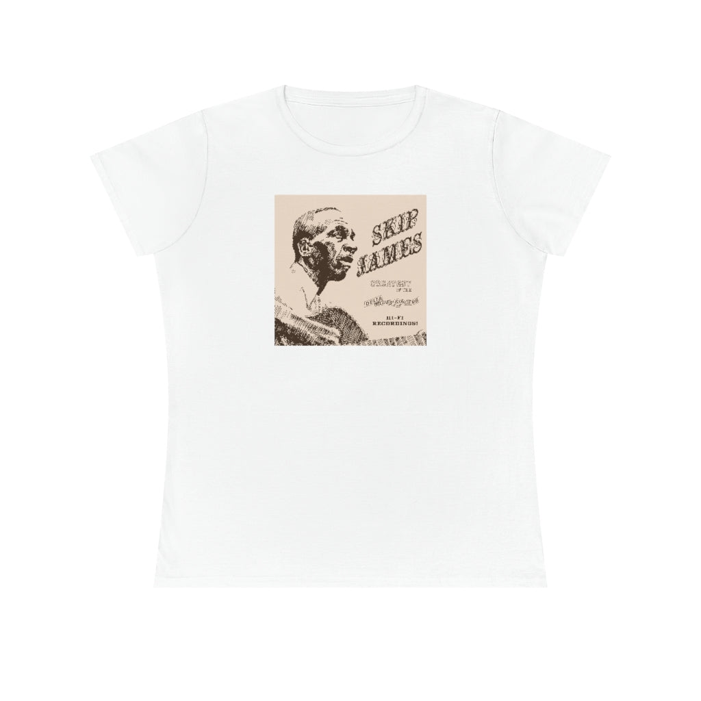 Skip James - Ladies' Premium Cotton T-Shirt