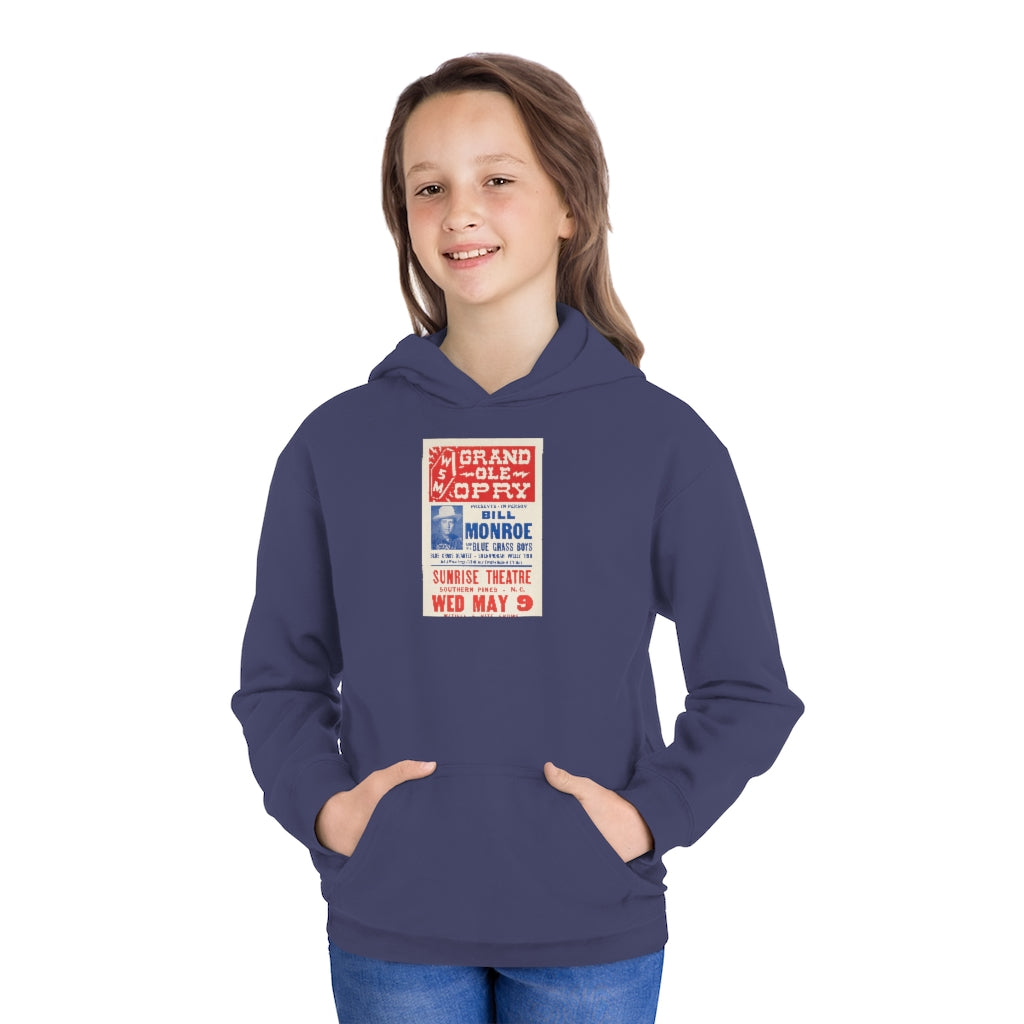 Bill Monroe - Youth Fleece Hoodie