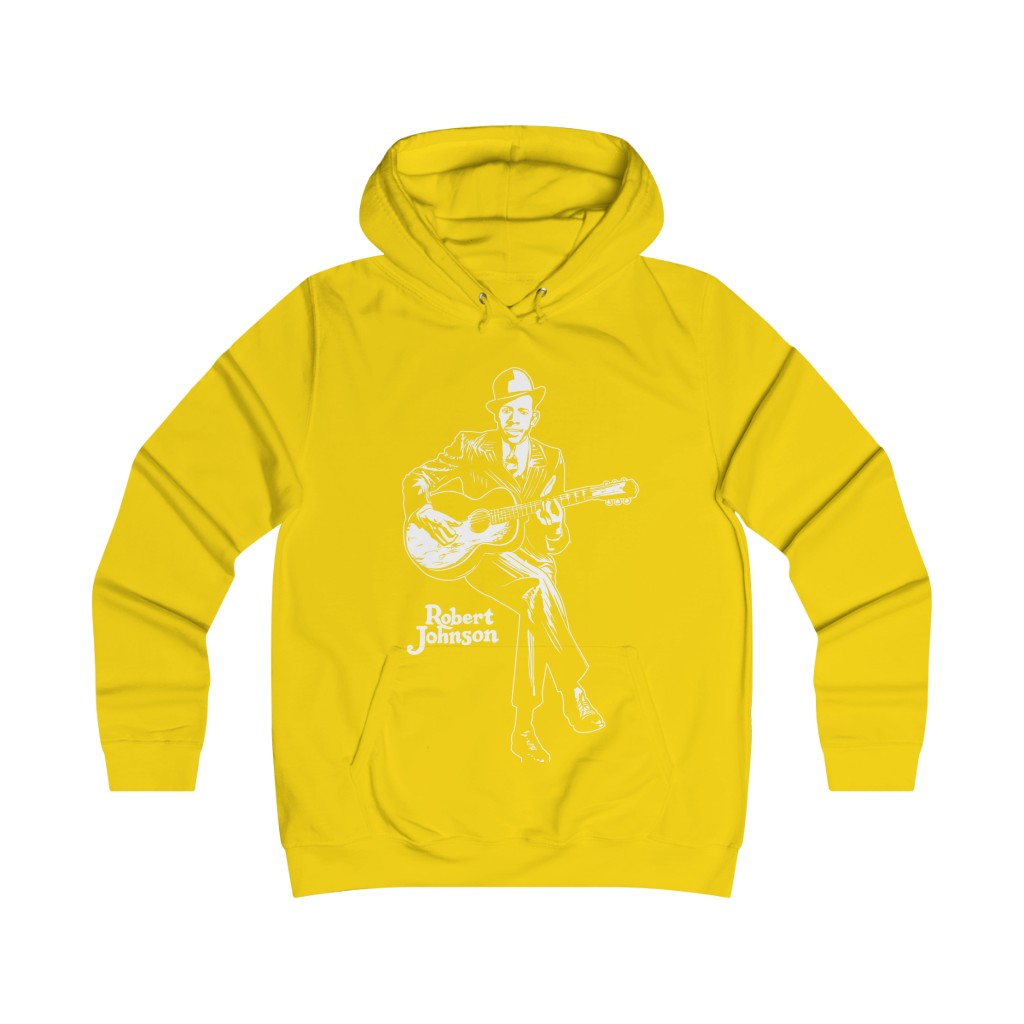 Robert Johnson - Girlie College Hoodie