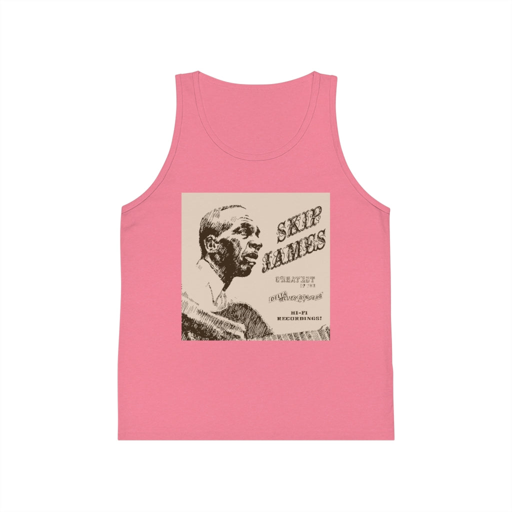 Skip James - Kid's Jersey Tank Top