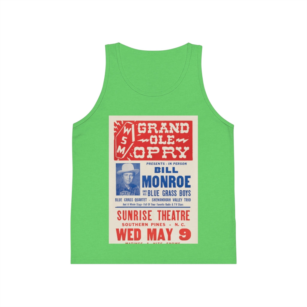 Bill Monroe - Kid's Jersey Tank Top