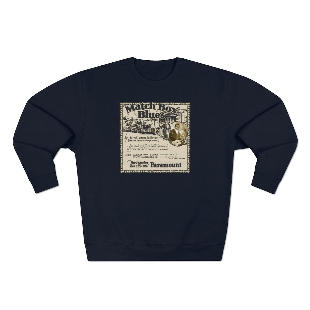 Blind Lemon Jefferson - Unisex Premium Crewneck Sweatshirt