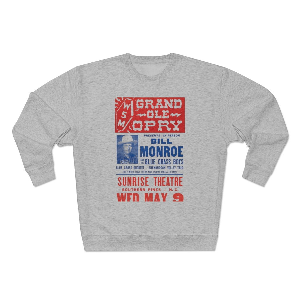 Bill Monroe - Unisex Premium Crewneck Sweatshirt