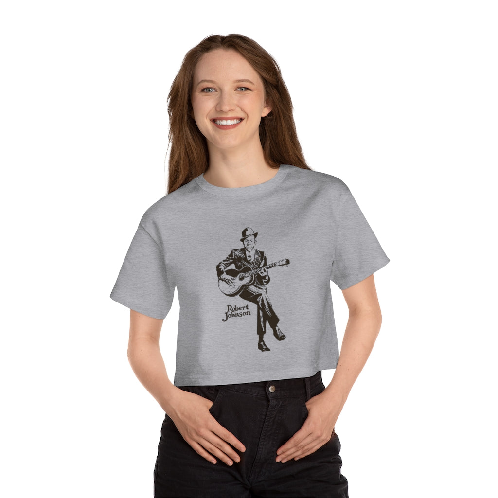 Robert Johnson - Champion Women's Heritage Cropped T-Shirt